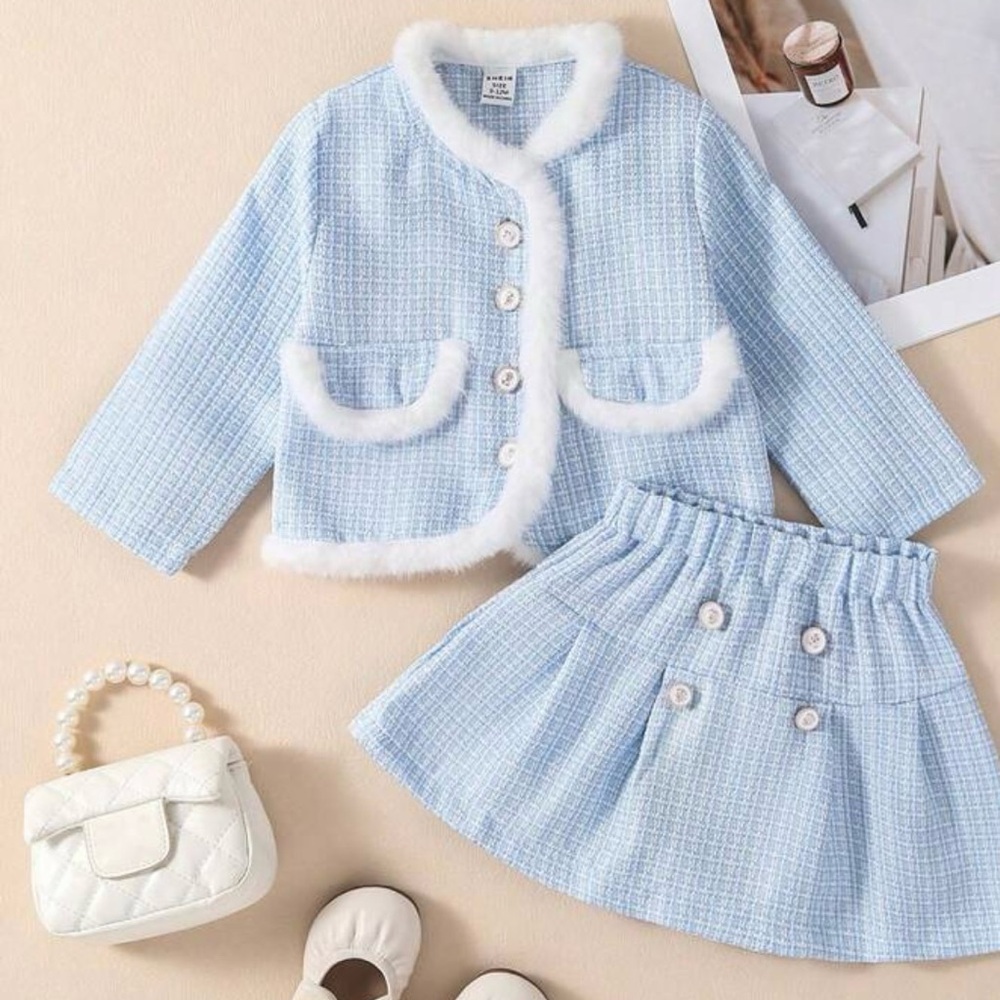 Blue Baby Girl Outfit